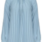 Navier Pleated Dress - Soft Blue