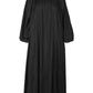 Pleated Long Dress - Black