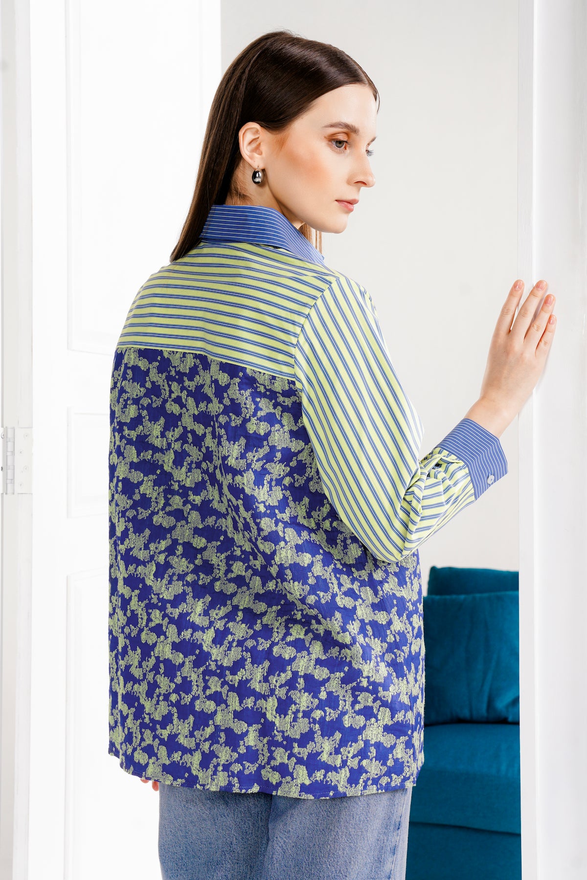 Pamela Jacquard Shirt - Multicolor