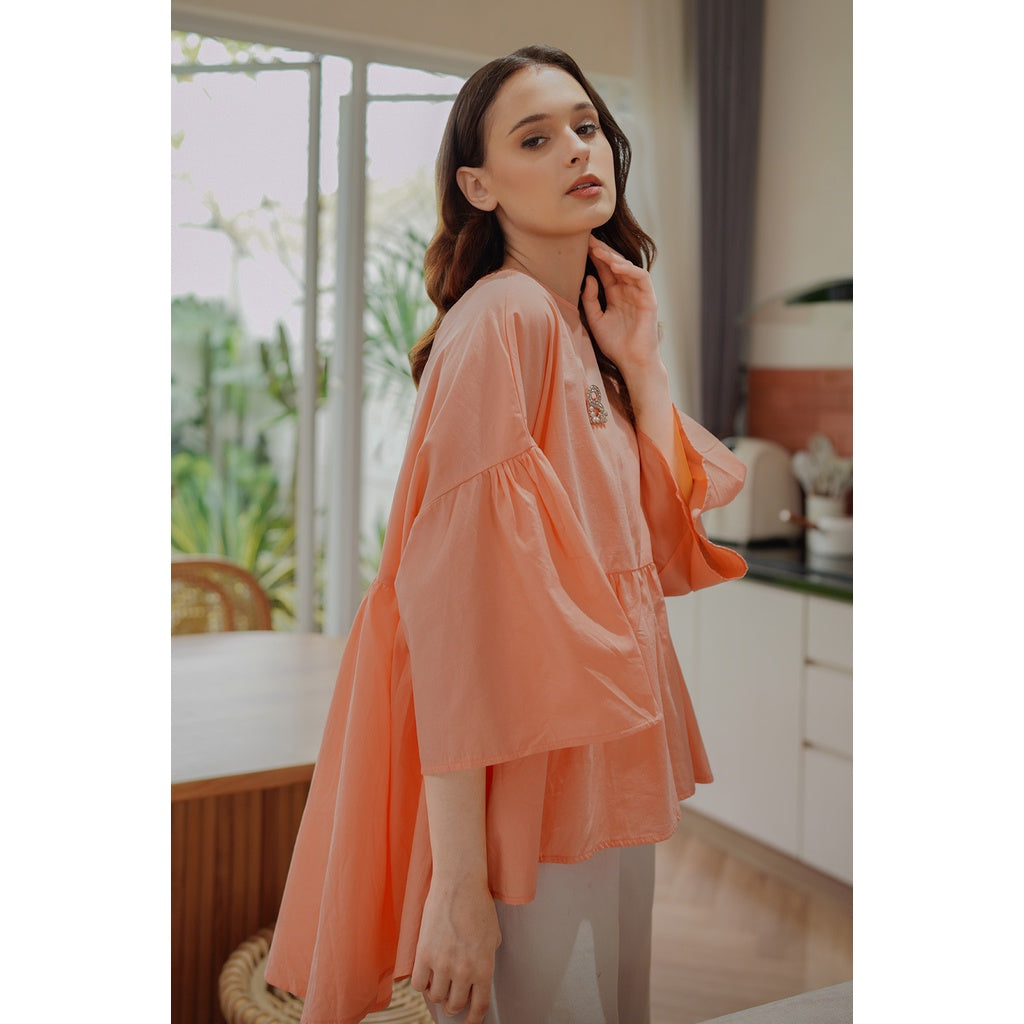 Naura Blouse - Peach