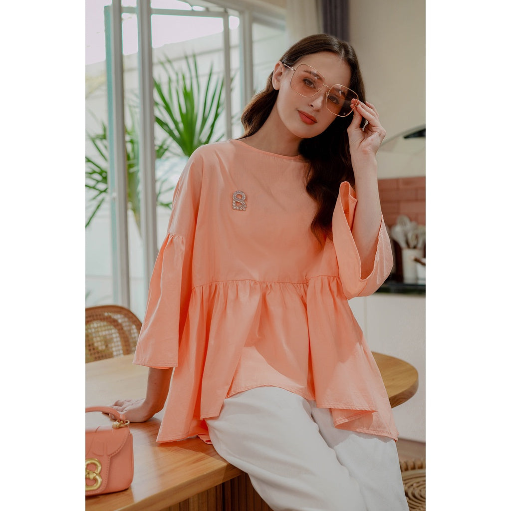 Naura Blouse - Peach