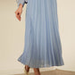 Pleated Skirt - Baby Blue