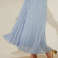 Pleated Skirt - Baby Blue