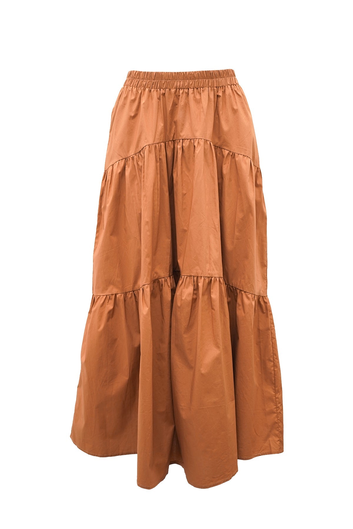 Poplin Skirt - Caramel