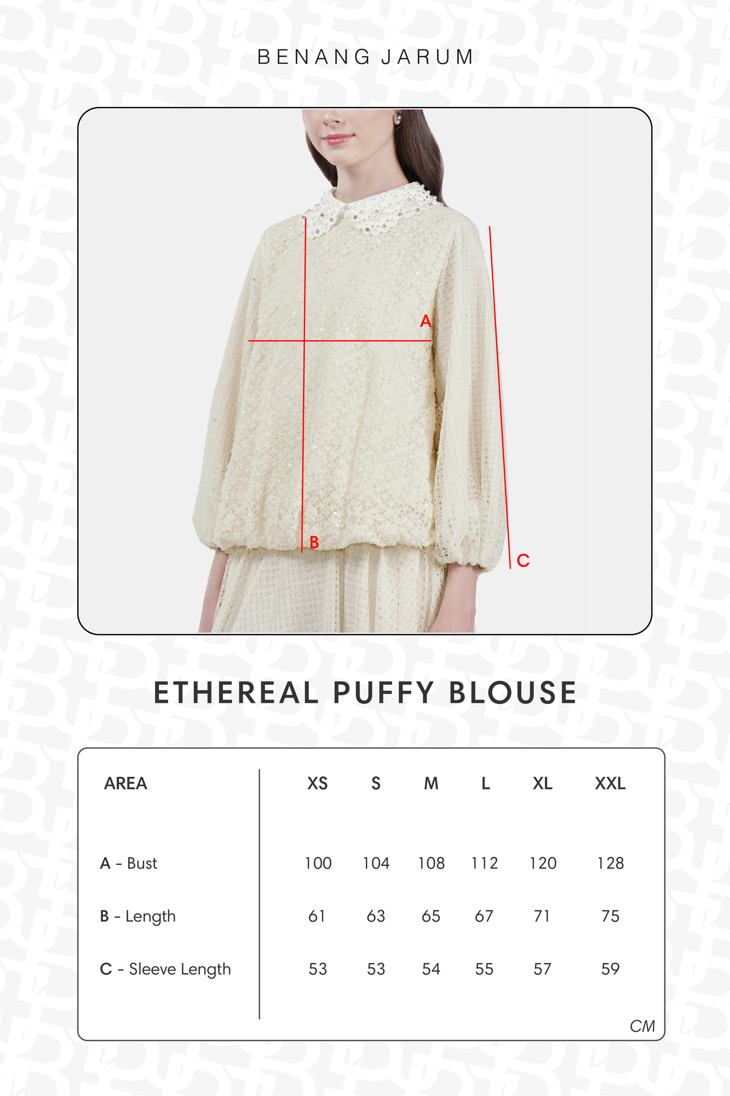 Ethereal Puffy Blouse - White