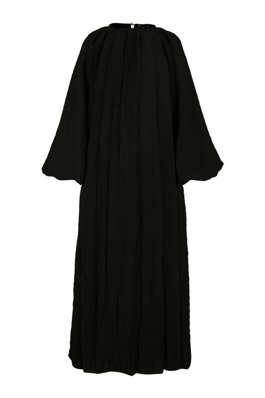 Radhiyaa Raglan Dress - Black