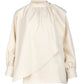 Reesa Flowy Blouse - Beige