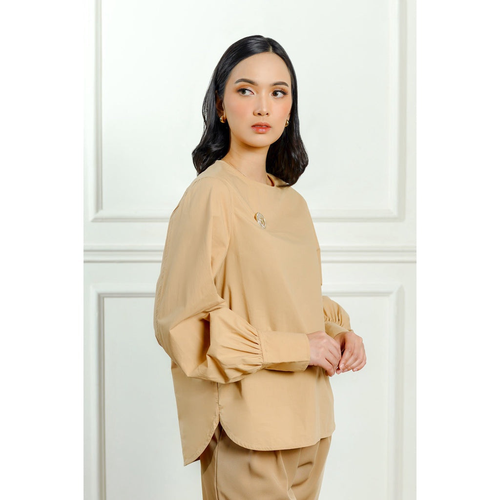 Ruby Blouse - Beige