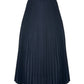 Serena Pleats Skirt - Navy