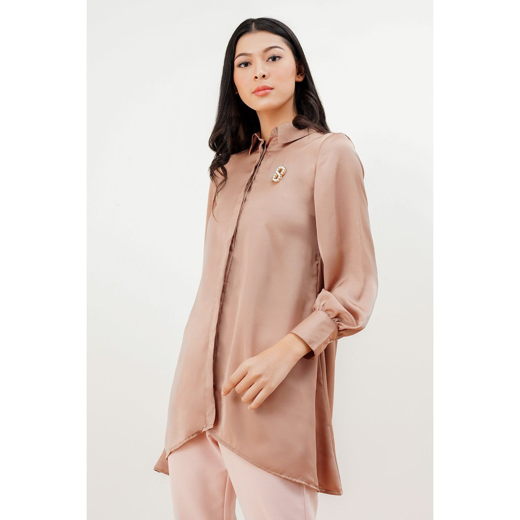 Sahira Shirt - Mocha