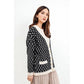 Signature Monogram Cardigan - Black