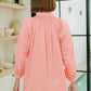 Sora Smock Shirt - Peach