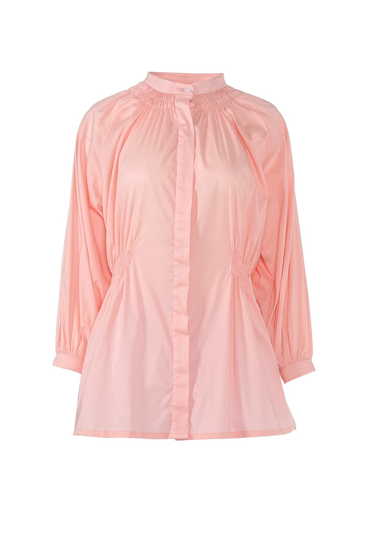 Sora Smock Shirt - Peach