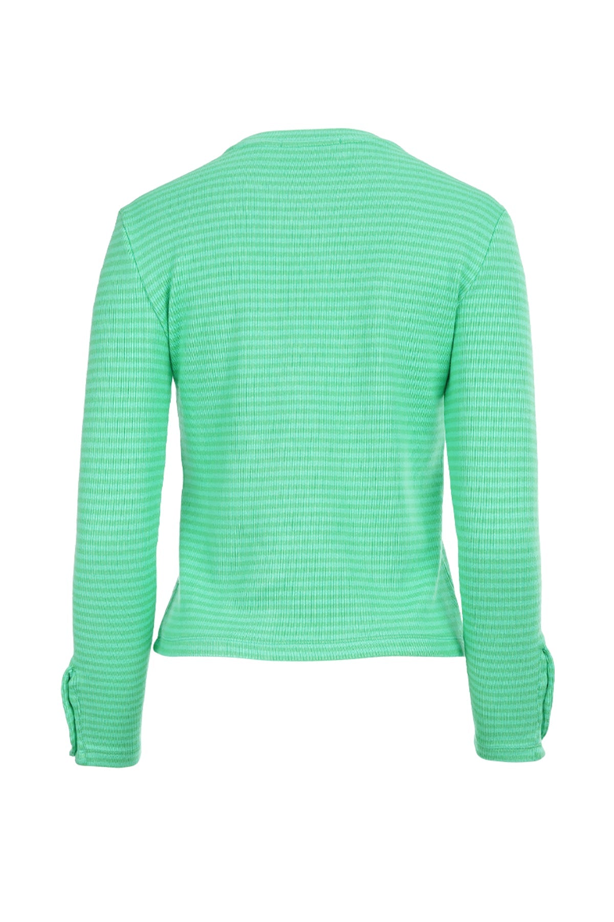 Striped Knit Top - Green