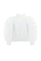 Summer Ruffled Blouse - White