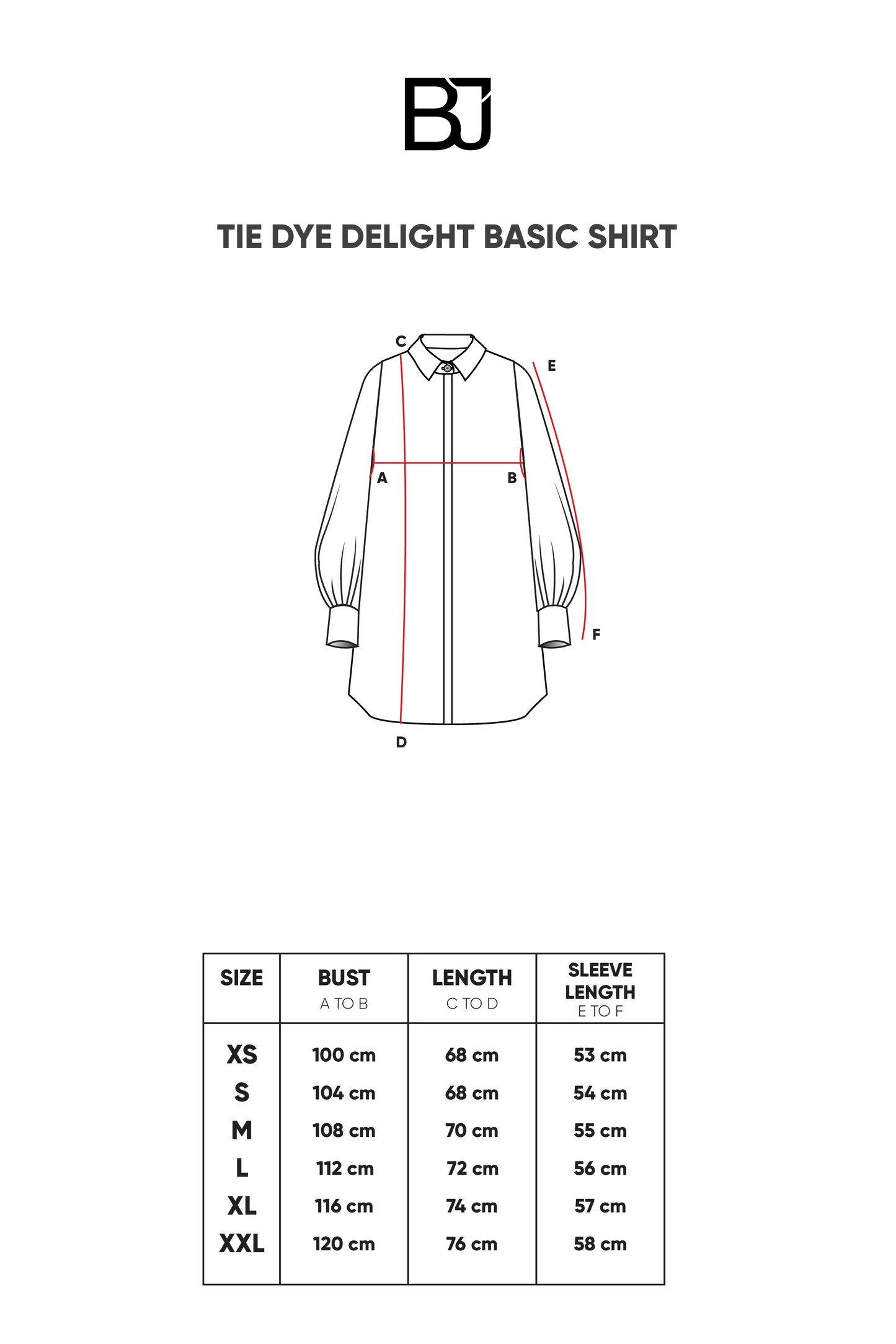 Tie Dye Delight Basic Shirt - Pearl