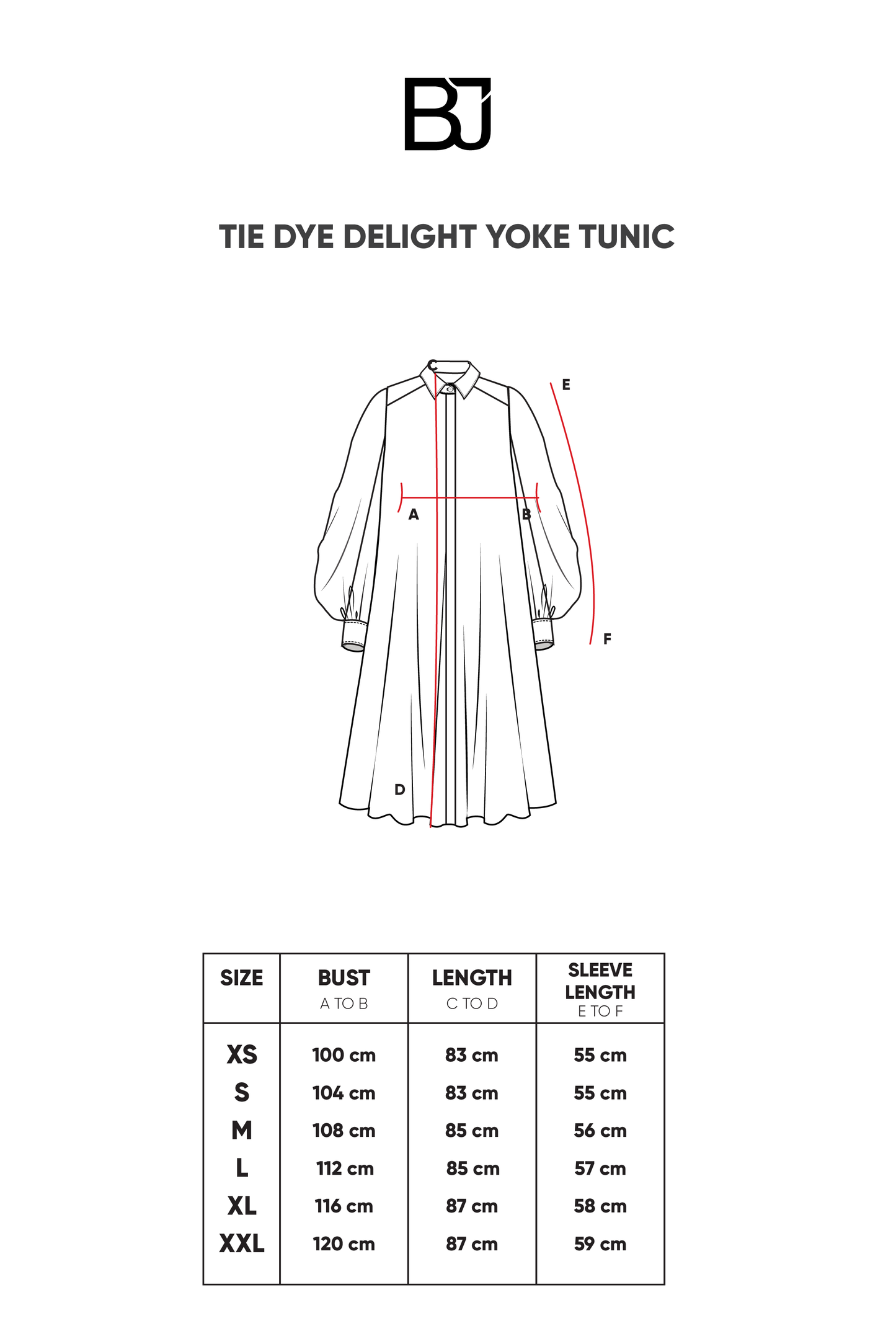 Tie Dye Delight Yoke Tunic - Twillight