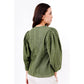 Tilly Blouse - Army Green