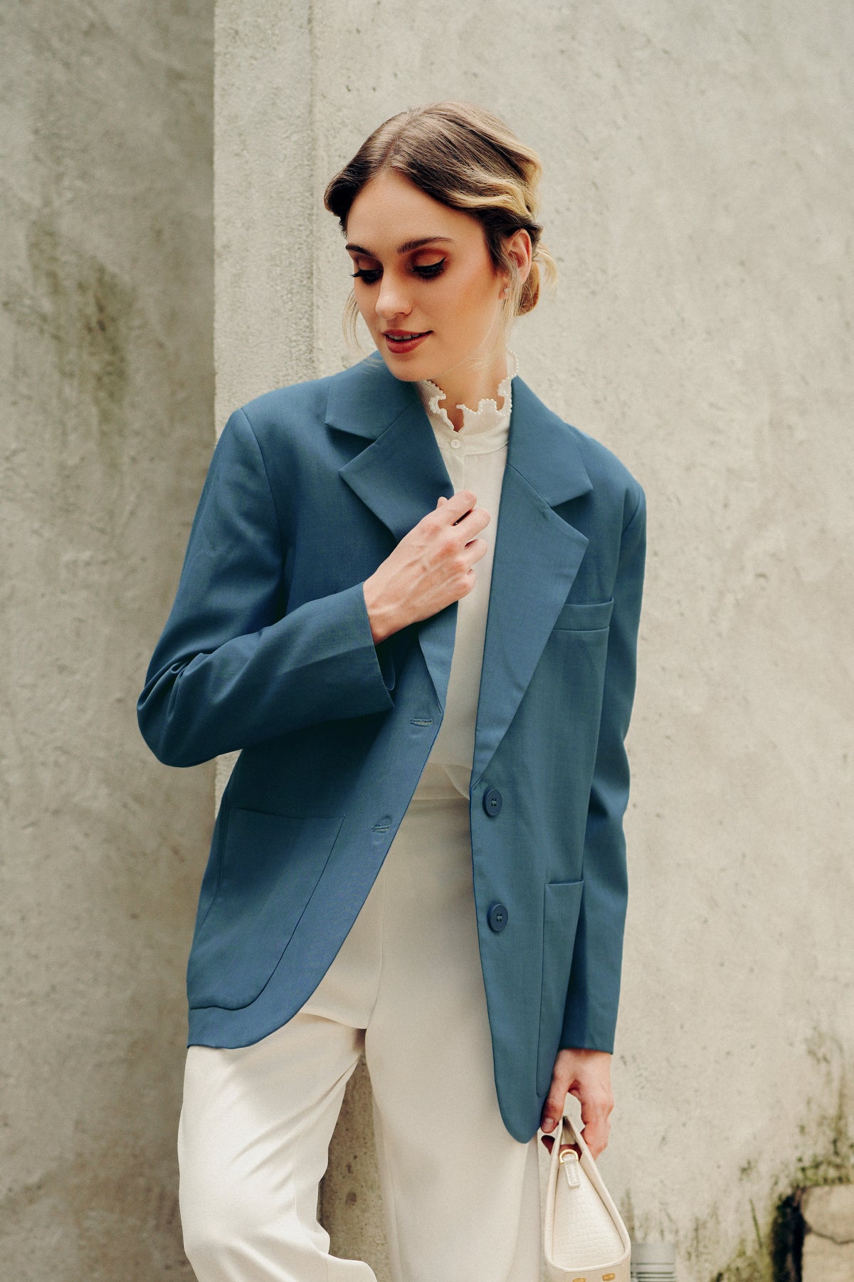 Viro Blazer - Blue