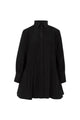 Vivian Pleated Shirt - Black