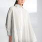 Vivian Pleated Shirt - White