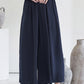 Navy Classic Flowy Culotte