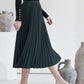 Pleats Me Skirt Green