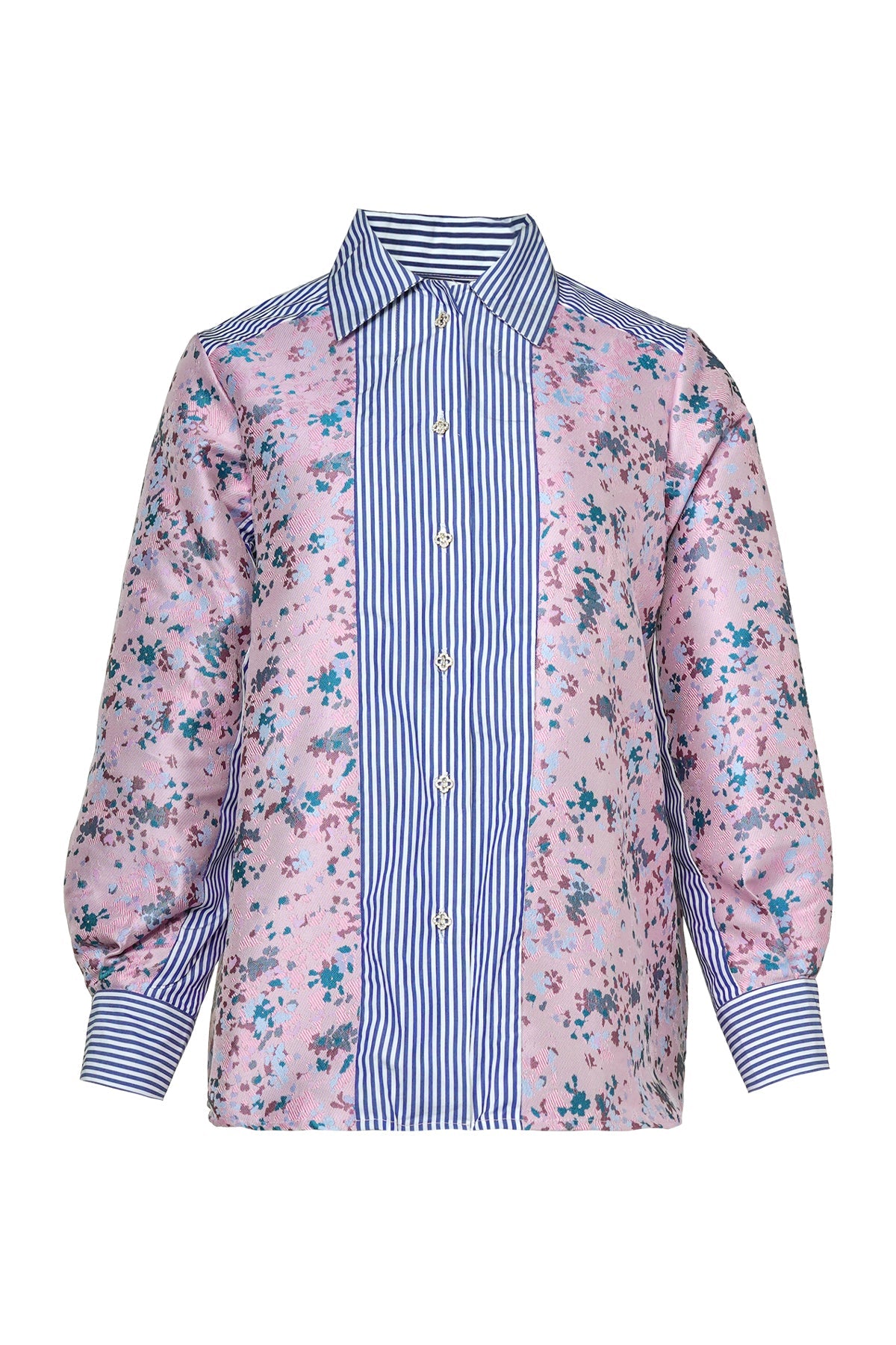 Zella Jacquard Shirt - Pink