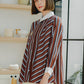 Zerlin Striped Shirt - Terracotta