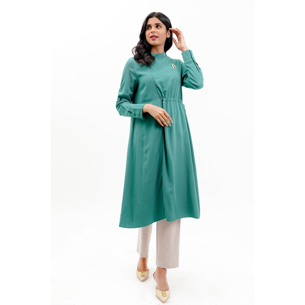 Zuri Midi Dress - Green