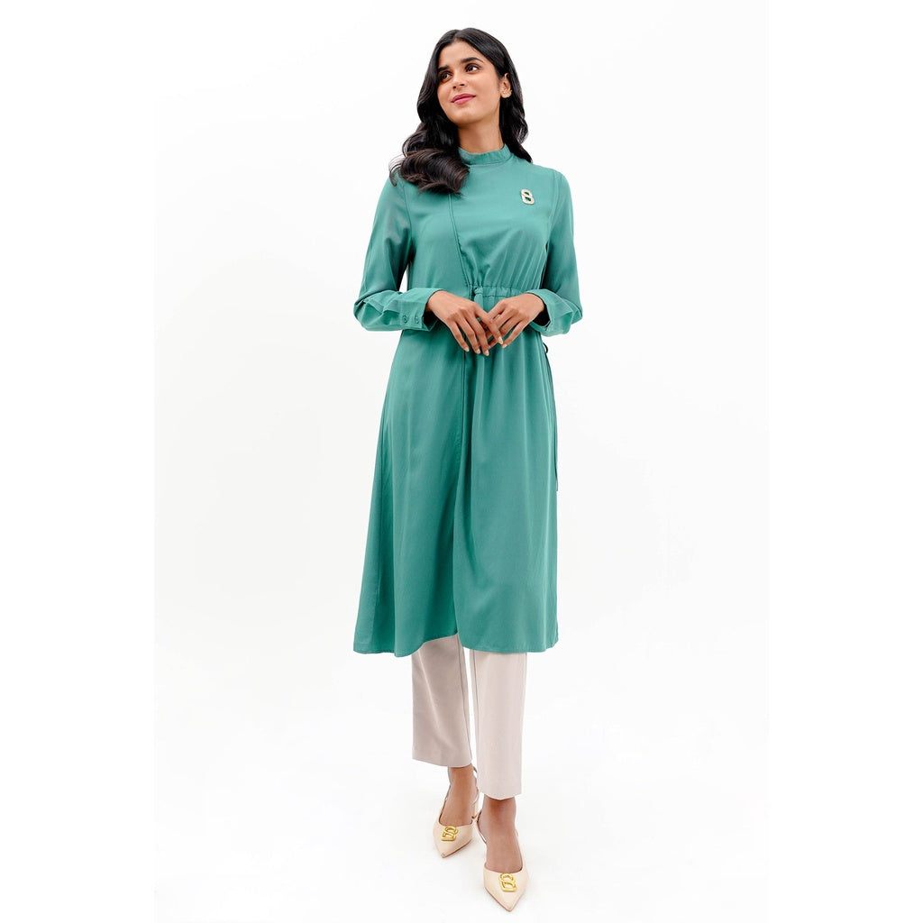 Zuri Midi Dress - Green