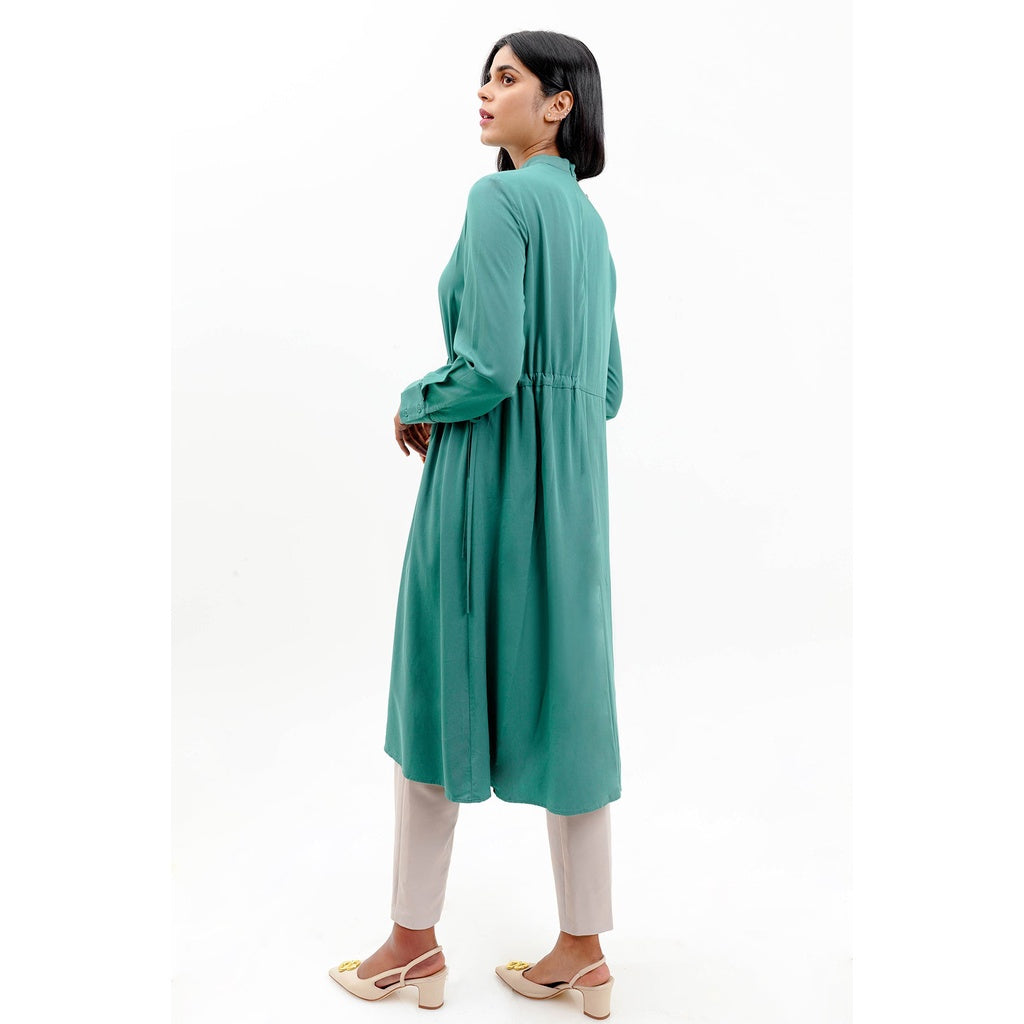 Zuri Midi Dress - Green