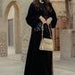 Jameela Beaded Pocket Abaya - Black