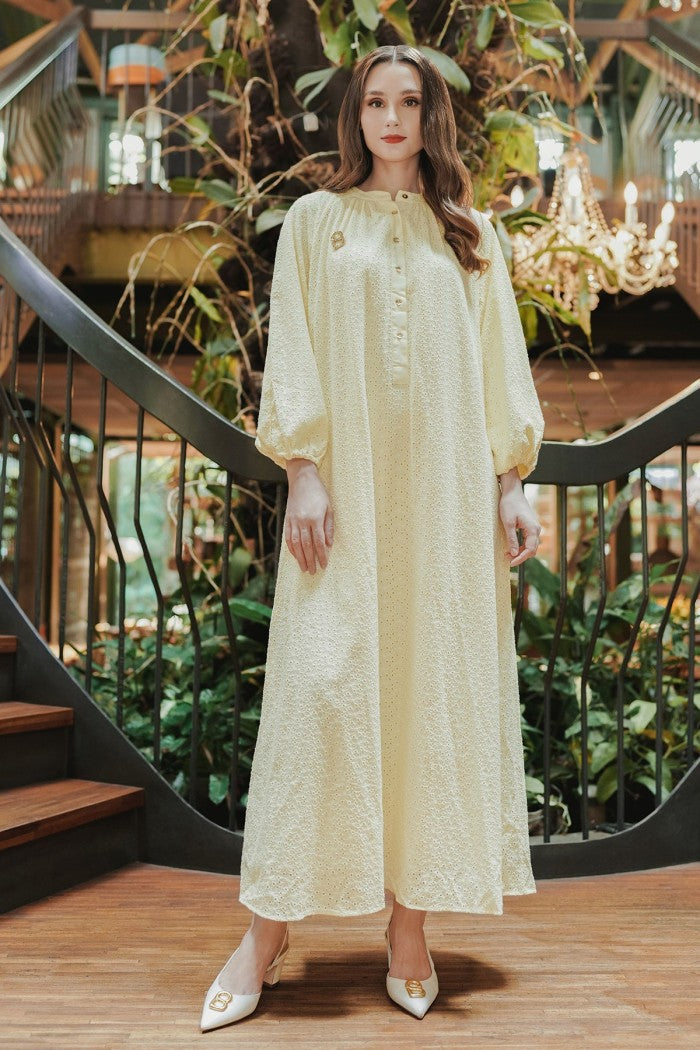 Naira Maxi Dress - Yellow