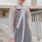 Alura Embroidery Shirt - White