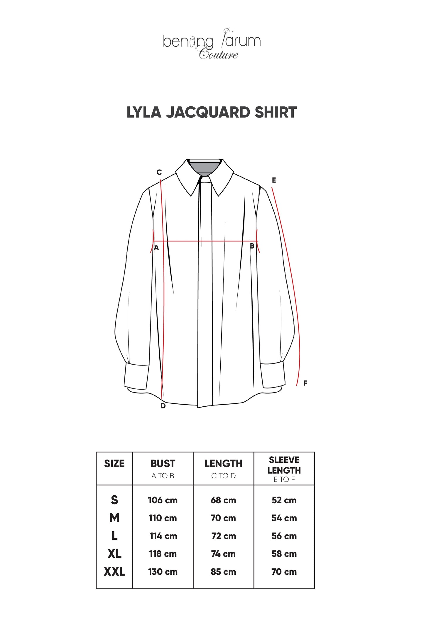 Lyla Jacquard Shirt - Black