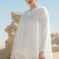 Amelie Embroidery Shirt - White