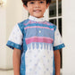 Benang Pelangi Nalanda Kids Shirt Short Sleeve - Blue