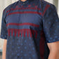 Benang Pelangi Gending Men Shirt Short Sleeve - Navy