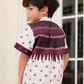 Benang Pelangi Nalanda Kids Shirt Short Sleeve - Maroon