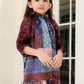 Benang Pelangi Musi Kids Ruffle Dress - Maroon