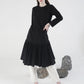 Shara Pleated Dress Black