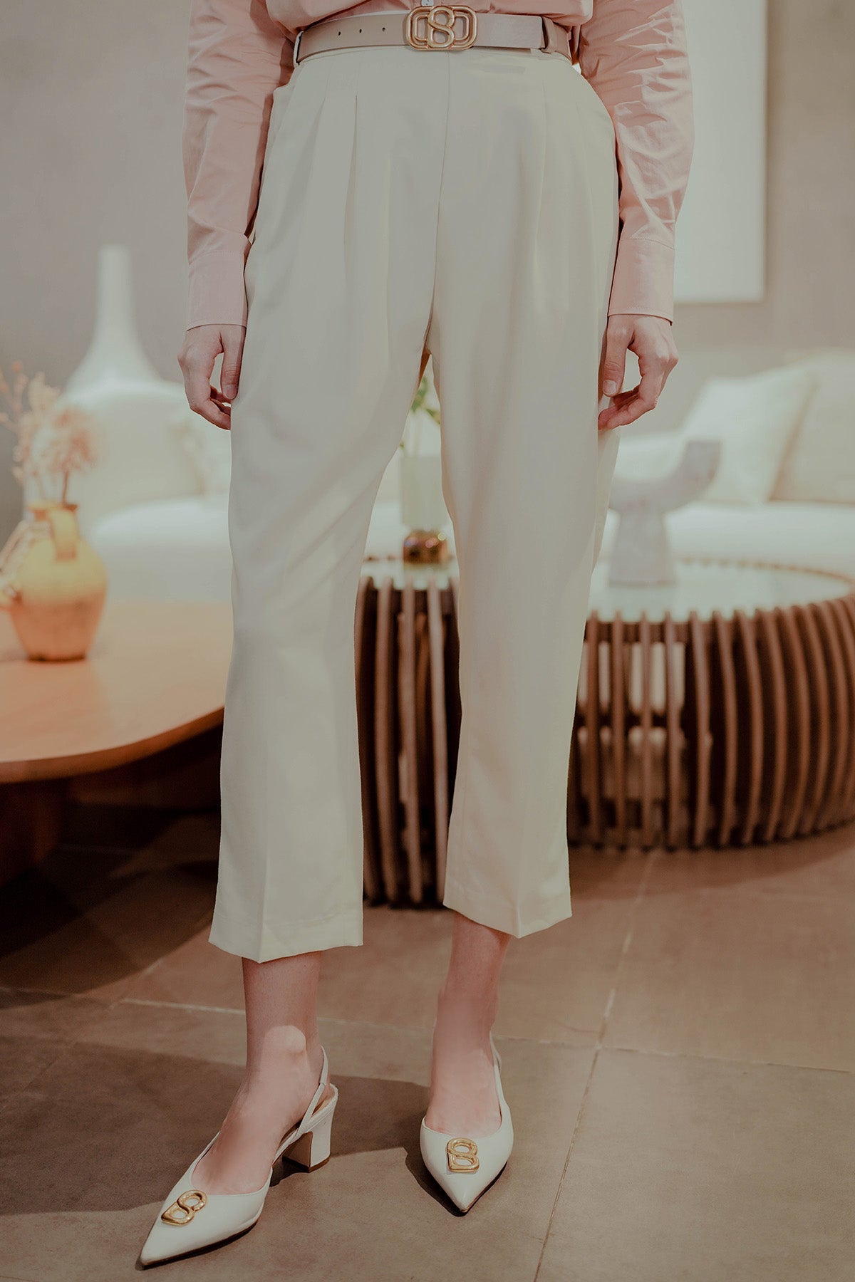 Calina Pants - Cream