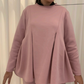 Deana Pleated Blouse - Pink