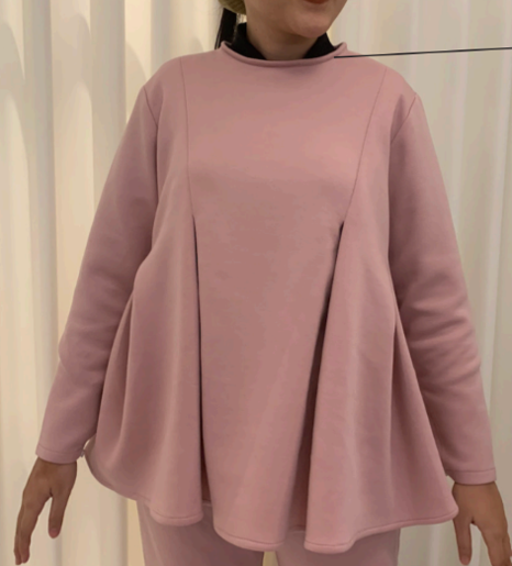 Deana Pleated Blouse - Pink