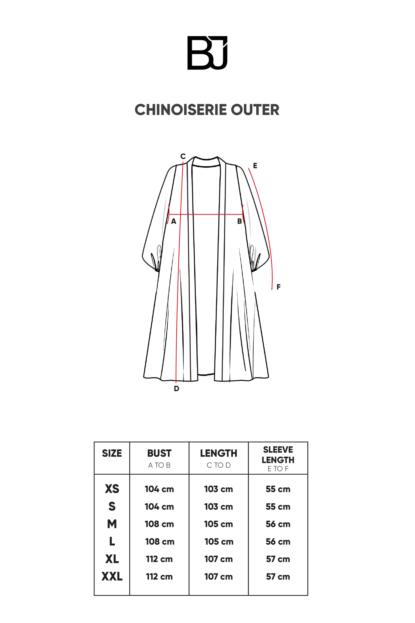 Chinoiserie Outer - Ivory