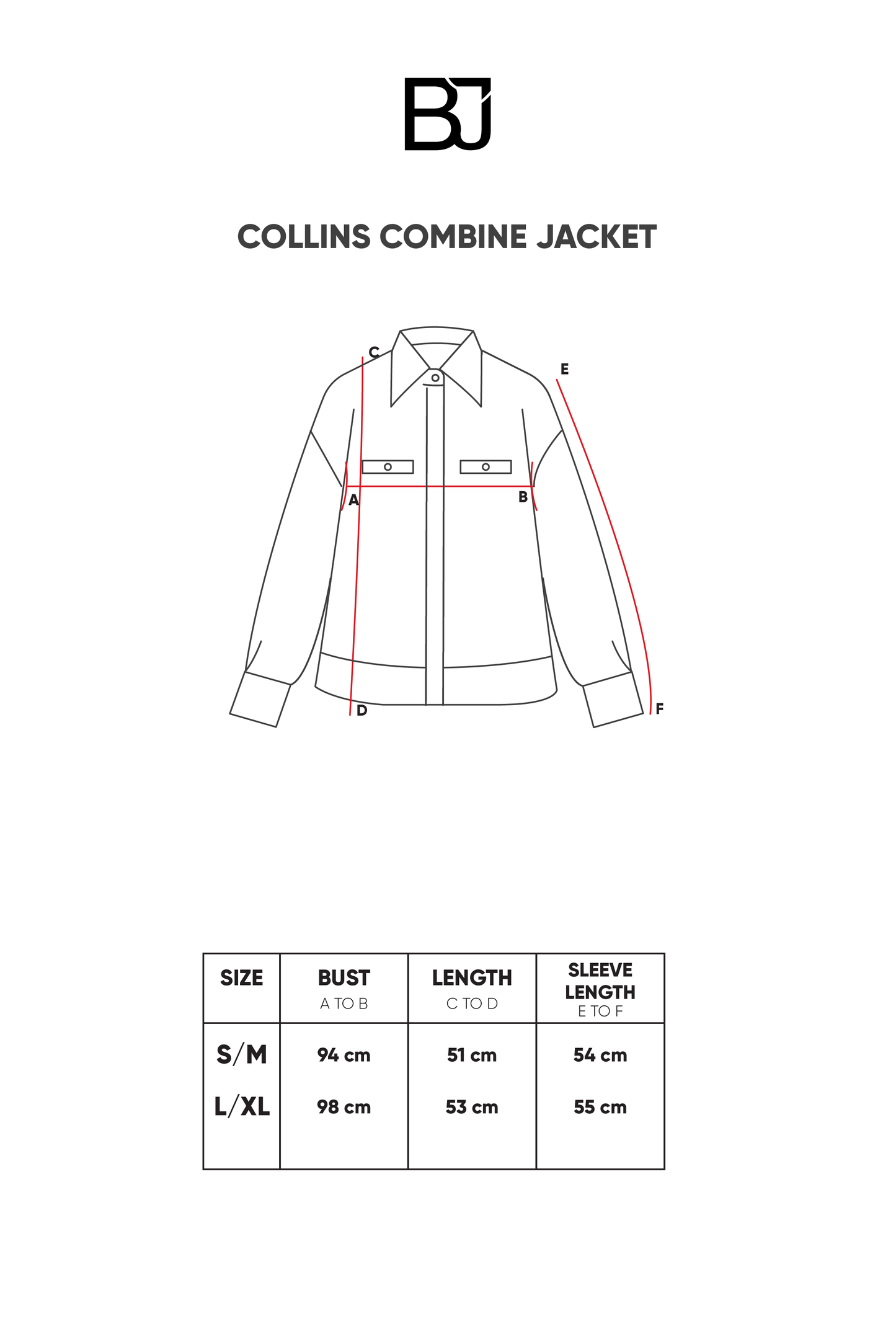 Collins Combine Jacket - Black
