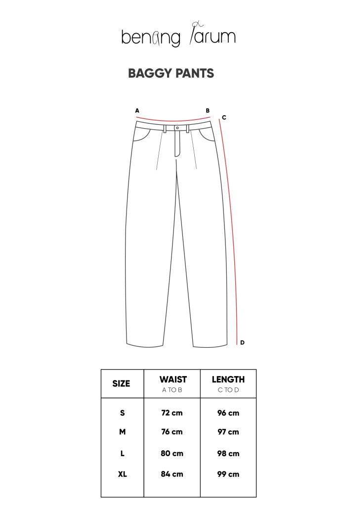 White Baggy Pants