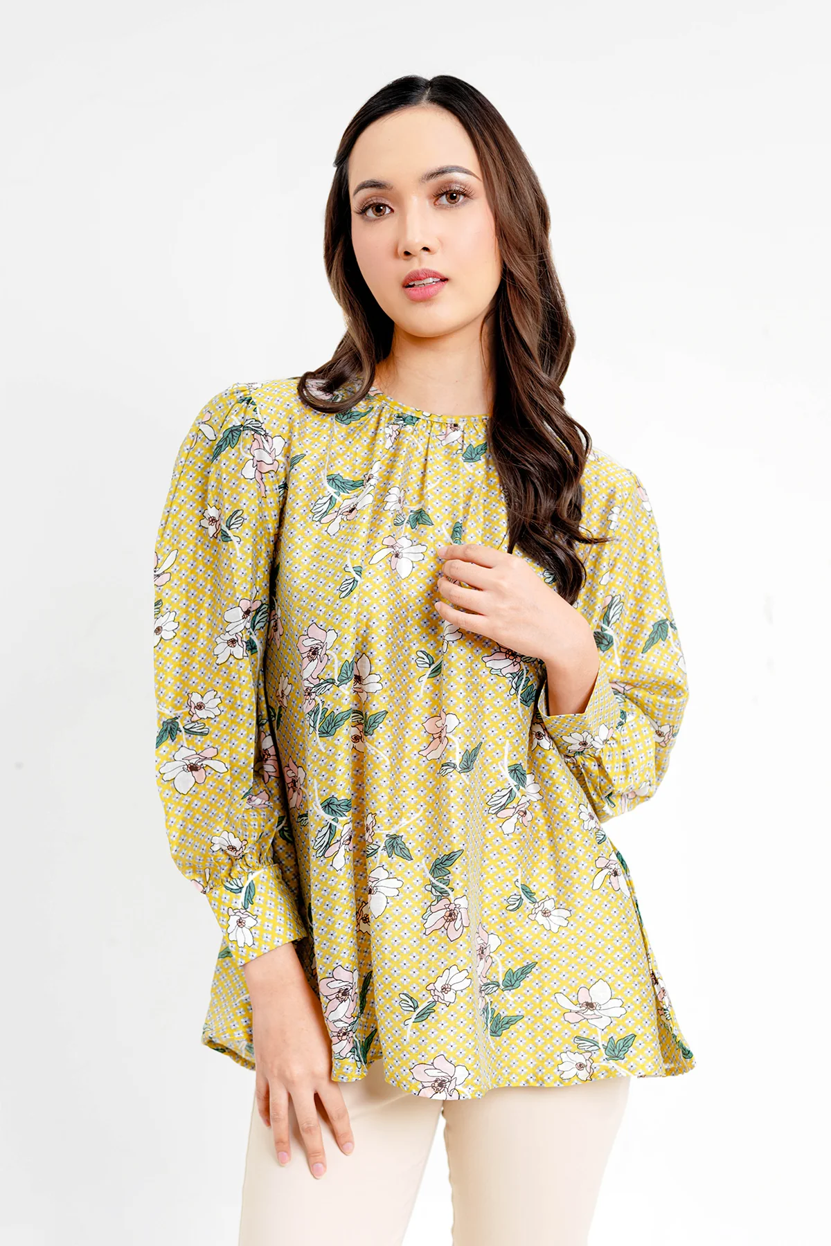 Rinna Blouse - Yellow