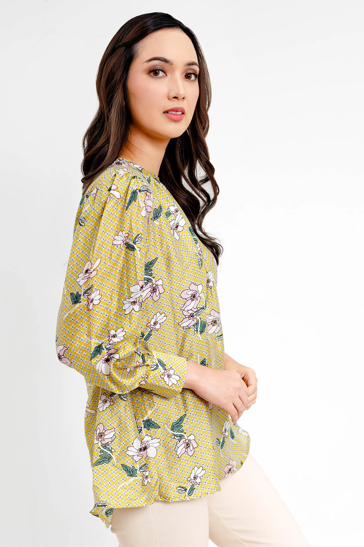 Rinna Blouse - Yellow